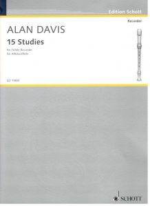 15 Studies pro altovou flétnu - A. Davis