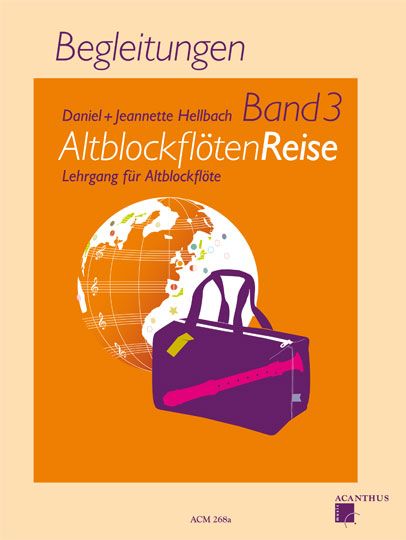 Atlblockflöten Reise Band 3 - D.+J.Hellbach - doprovody Acanthus-music