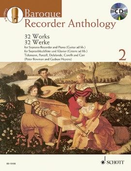 Baroque Recorder Anthology 2 - G. Heyens, P. Bowman SCHOTT