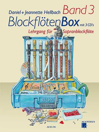 BlockflötenBox 3 s 3 CD - D. + J. Hellbach Acanthus-music