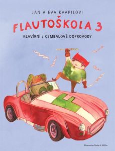 Flautoškola 3 - J. + E. Kvapilovi -  klavírní/cembalové doprovody