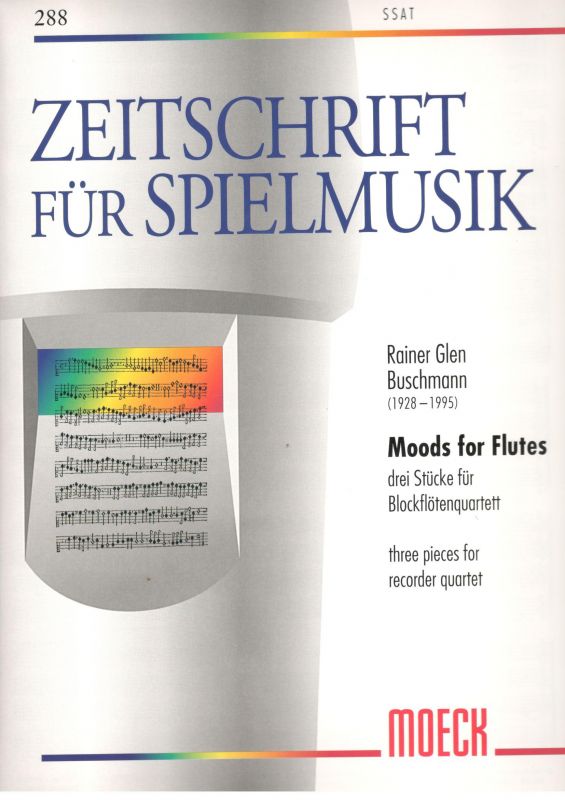 Moods for Flutes - R. G. Buschmann Moeck