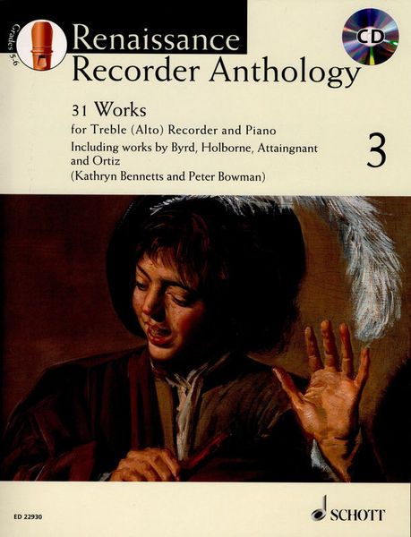 Renaissance Recorder Anthology 3 - P. Bowman, K. Bennetts SCHOTT