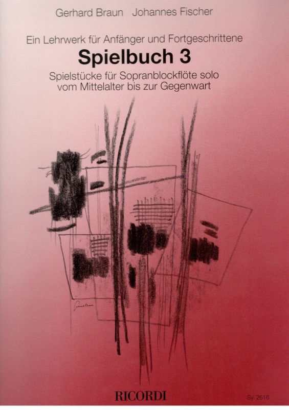 Spielbuch 3 - G. Braun, J. Fischer Ricordi