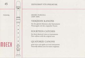 Vierzehn Kanons - H. Purcell