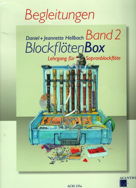 BlockflötenBox 2 - doprovody - D.+ J. Hellbach Acanthus-music