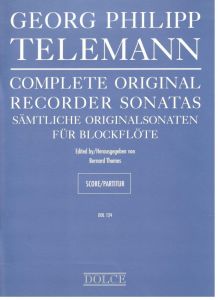 Complete Original Recorder Sonatas - G. P. Telemann Dolce