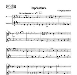 Easy Blue Recorder Duets - G. Russell-Smith Universal Edition