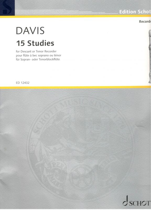 15 Studies - A. Davis - soprán SCHOTT