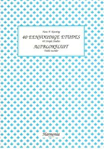 40 Eenvoudige Etudes - H. P. Keuning