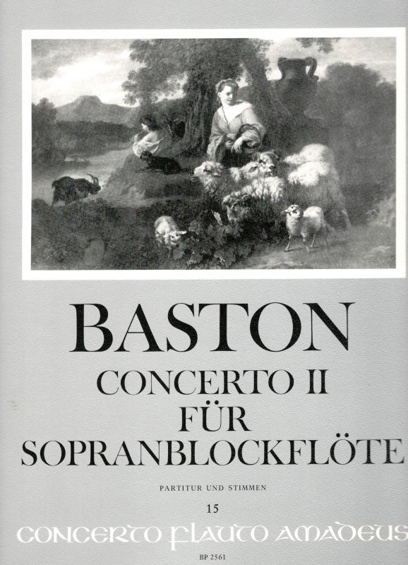 Baston - Concerto II - partitura a party Amadeus