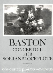 Baston - Concerto II - zobcová flétna + klavír