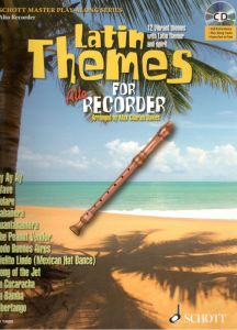 Latin Themes for Alto Recorder - M. Ch. Davies