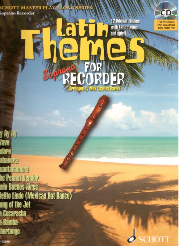 Latin Themes for Soprano Recorder - M. Ch. Davies SCHOTT