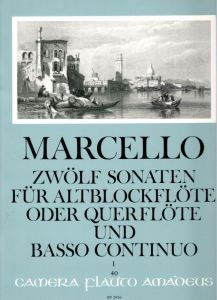 Marcello - Zwölf Sonaten I. (1.-3. sonata)