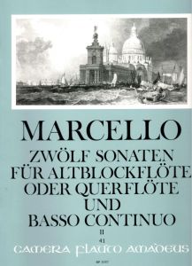 Marcello - Zwölf Sonaten II. (4. - 6. sonata) Amadeus