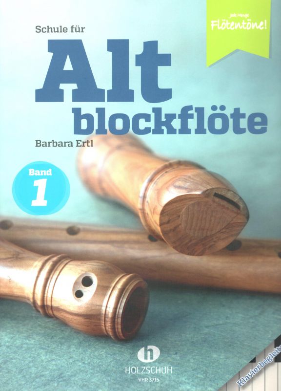 Schule für Altblockflöte 1 - B. Ertl - klavírní doprovody Holzschuh