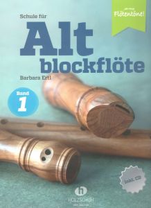 Schule für Altblockflöte 1 - B. Ertl - s CD