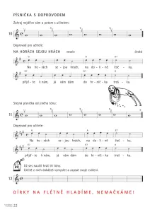 Flautoškola 1 - J. + E. Kvapilovi - žákovský sešit Bärenreiter Praha