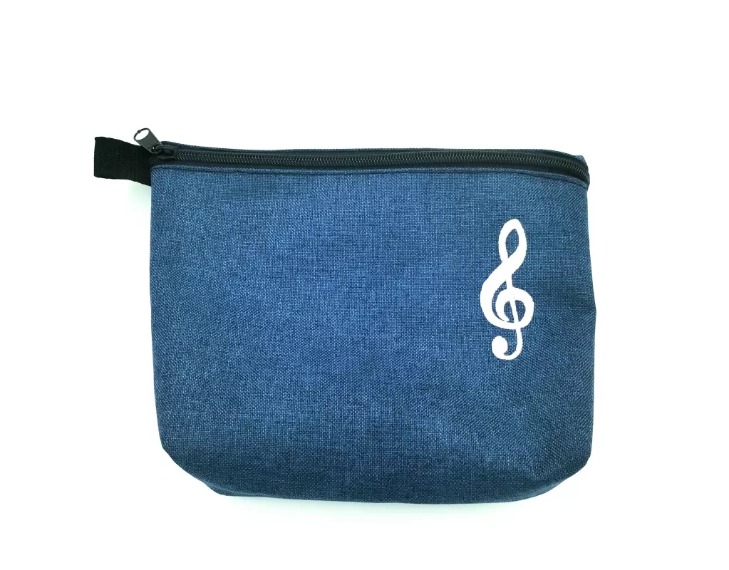 Kosmetická taška - modrý melír Hanacká dílna