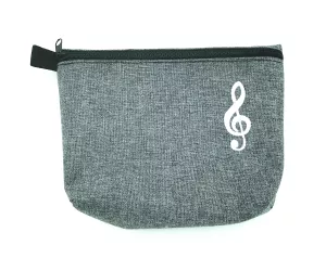 Kosmetická taška - šedý melír