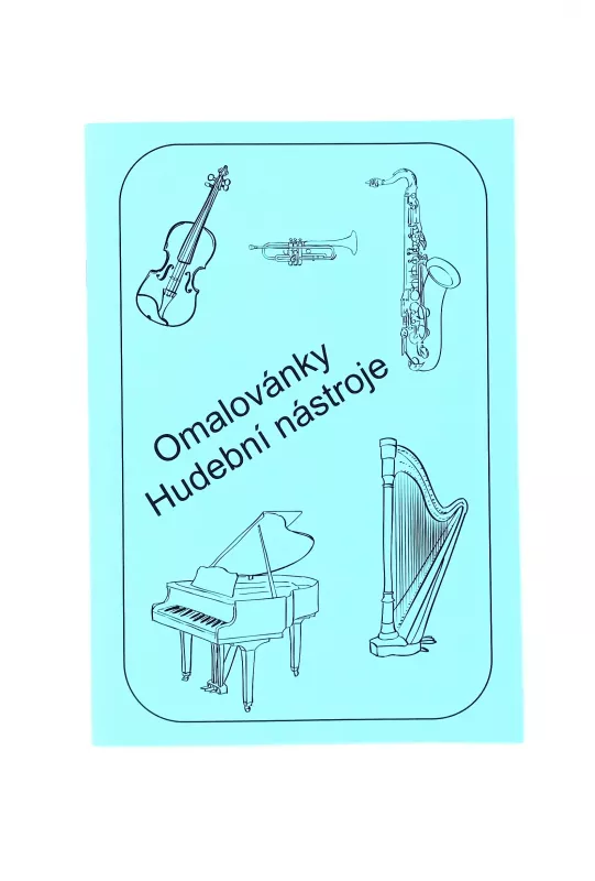 Omalovánky - Hudební nástroje Markéta Macháčová