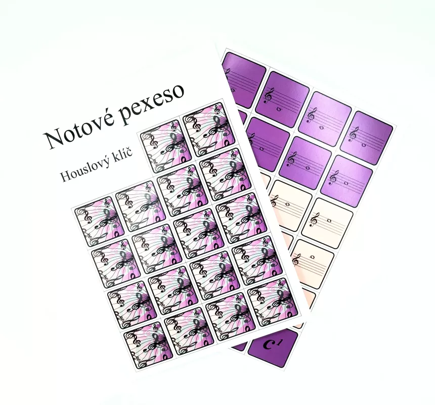 Pexeso - Houslový klíč Markéta Macháčová