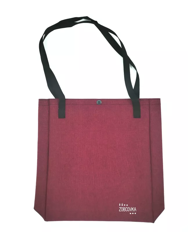 Taška na noty - červený melír Hanacká dílna